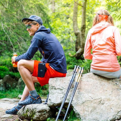 Salewa Puez Hybrid PL FZ Hoody dámská fleecová mikina světle růžová 00-0000027389