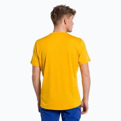 Salewa pánské trekové tričko Puez Hybrid 2 Dry žlutá 27397