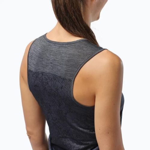 Dámské trekové tričko Salewa Puez Graphic Dry Tank šedé 00-0000027482