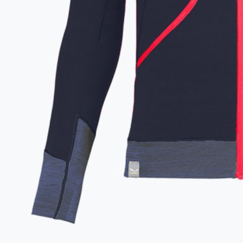 Salewa Puez Hybrid PL FZ Hoody dětská fleecová mikina tmavě modrá 00-0000027769