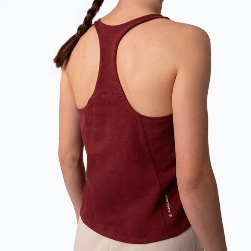 Salewa dámské lezecké tričko Lavaredo Hemp Crop Tank červené 00-0000028369