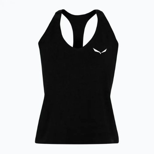 Salewa dámské lezecké tričko Lavaredo Hemp Crop Tank černé 00-0000028369