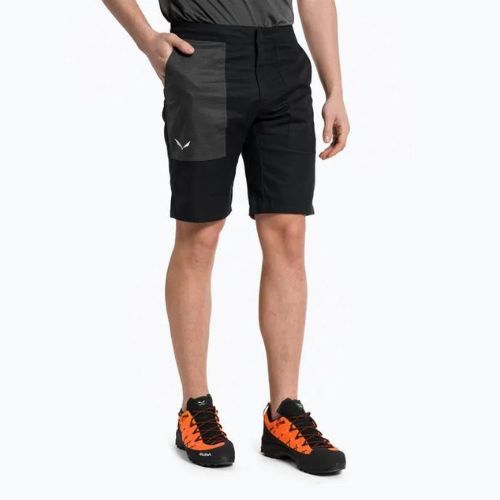 Salewa Lavaredo Hemp Ripstop pánské lezecké šortky černé 00-0000028552