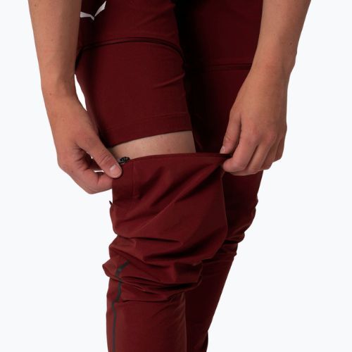 Dámské trekové kalhoty Salewa Pedroc 2 DST 2/1 maroon 00-0000028588
