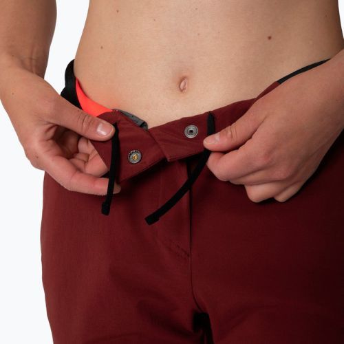 Dámské trekové kalhoty Salewa Pedroc 2 DST 2/1 maroon 00-0000028588