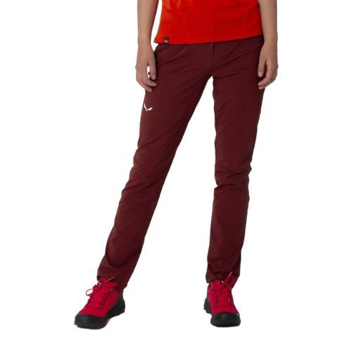 Dámské trekové kalhoty Salewa Pedroc 4 DST burgundy 00-0000028594