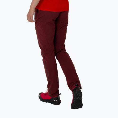 Dámské trekové kalhoty Salewa Pedroc 4 DST burgundy 00-0000028594