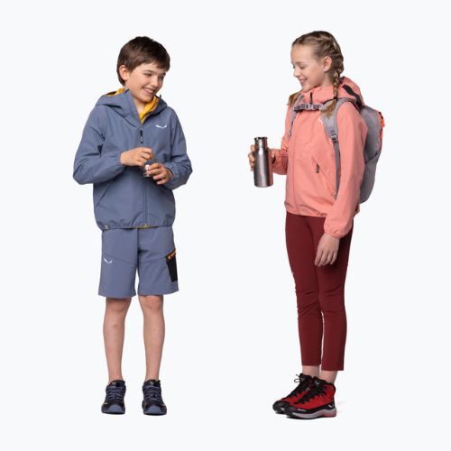 Salewa Aqua PTX dětská bunda do deště růžová 00-0000028740