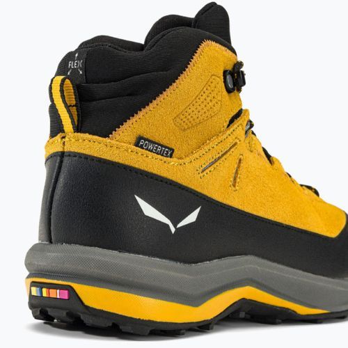 Dětské trekové boty Salewa MTN Trainer 2 Mid PTX yellow 00-0000064011