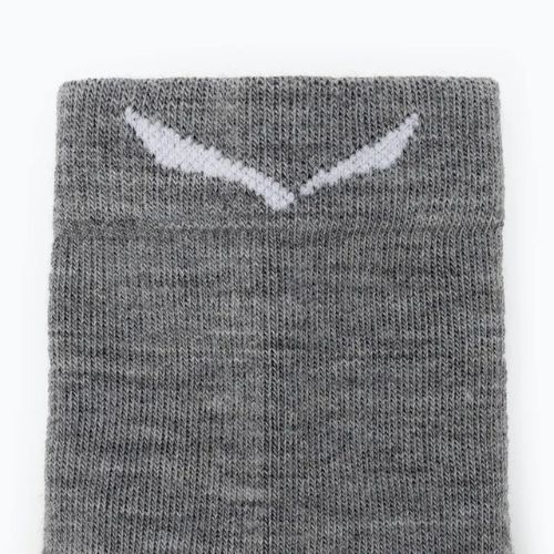 Pánské trekové ponožky Salewa MTN TRN AM QRT šedé 00-0000069034