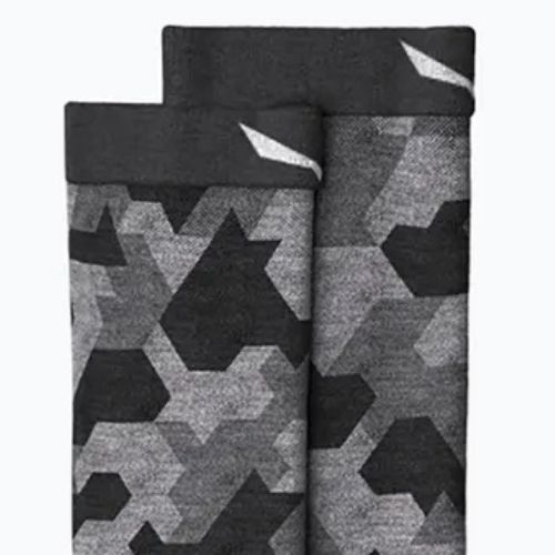 Pánské trekové ponožky Salewa Pedroc Camo AM Crew black-grey 00-0000069039