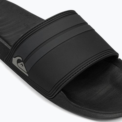 Pánské žabky Quiksilver Rivi Slide black/black/grey