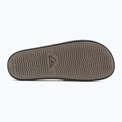 Pánské žabky Quiksilver Rivi Wordmark Slide grey