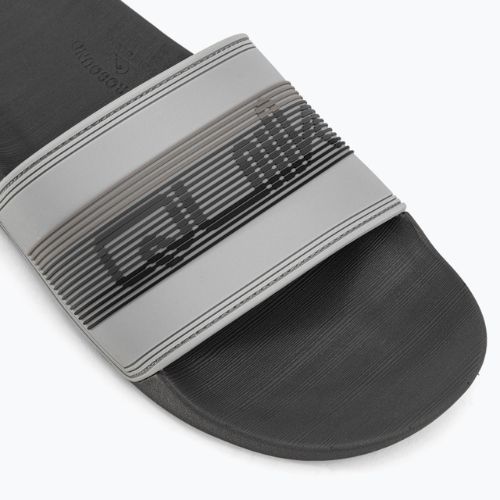 Pánské žabky Quiksilver Rivi Wordmark Slide grey