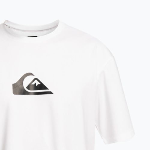 Quiksilver Solid Streak pánské tričko s UPF 50+ bílá EQYWR03386-WBB0