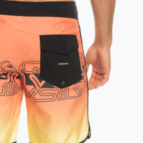 Quiksilver Everyday Scallop 19" pánské plavecké šortky oranžové EQYBS04791-MHV6