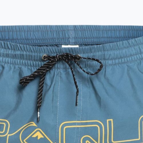Pánské plavecké šortky Quiksilver Everyday Wordblock Volley 17" modré EQYJV04005-BYG6