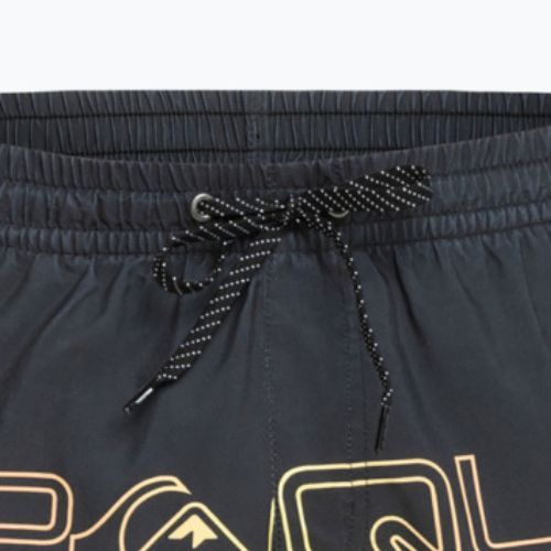 Quiksilver Pánské plavky Everyday Wordblock Volley 17" Graphite EQYJV04005-KVJ6