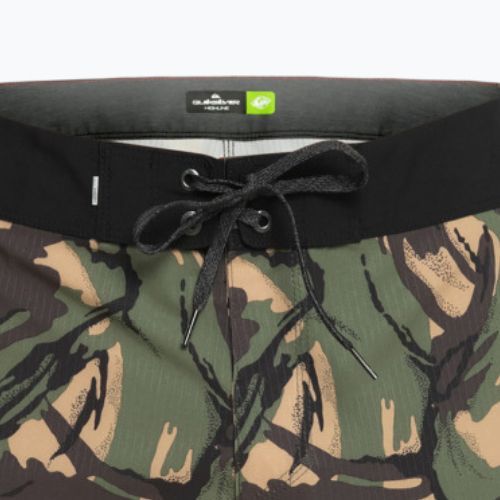 Quiksilver pánské plavecké šortky Highlite Scallop 19" zelené EQYBS04761-CQY6