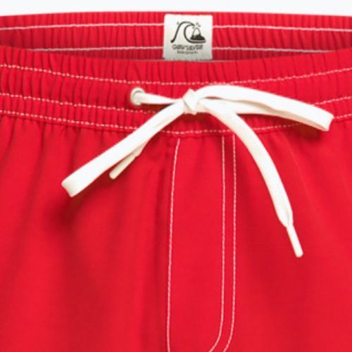 Pánské plavecké šortky Quiksilver Original Arch Volley 17" červené EQYJV03995-RQC0