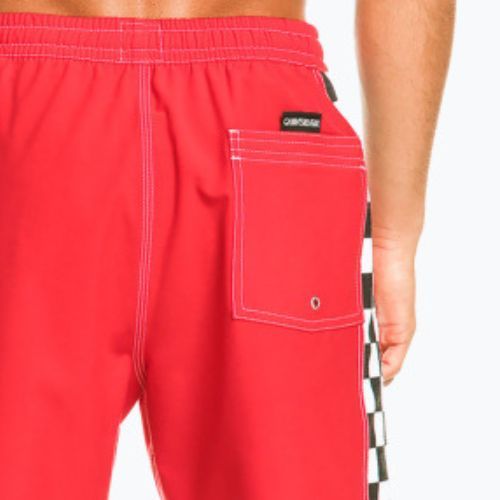 Pánské plavecké šortky Quiksilver Original Arch Volley 17" červené EQYJV03995-RQC0