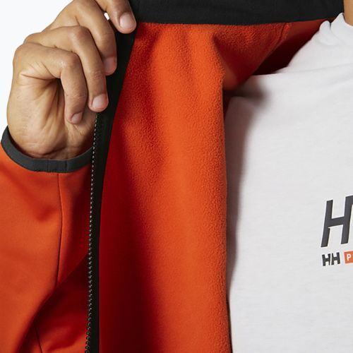 Pánská mikina Helly Hansen Hp Windproof Fleece patrol orange