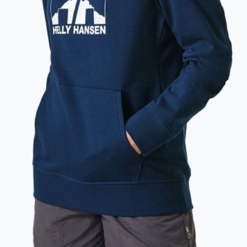 Dámská trekingová mikina Helly Hansen Nord Graphic Pullover Hoodie navy blue 62981_584