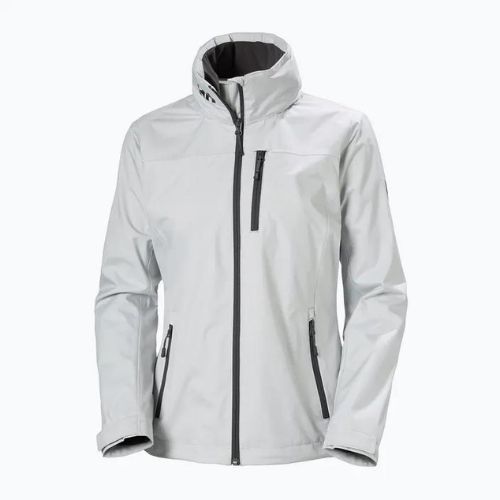 Dámská bunda Helly Hansen Crew Hooded Midlayer šedá 33891_853