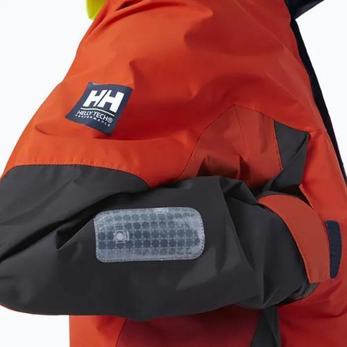 Pánská jachtařská bunda Helly Hansen Newport Coastal patrol orange