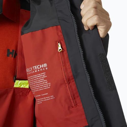 Pánská jachtařská bunda Helly Hansen Newport Coastal patrol orange