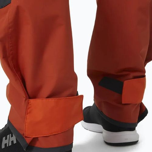 Helly Hansen pánské plachetnicové kalhoty Newport Coastal Bib red 34267_308