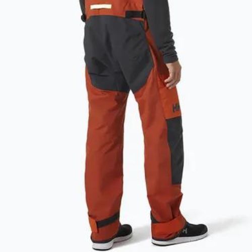 Helly Hansen pánské plachetnicové kalhoty Newport Coastal Bib red 34267_308