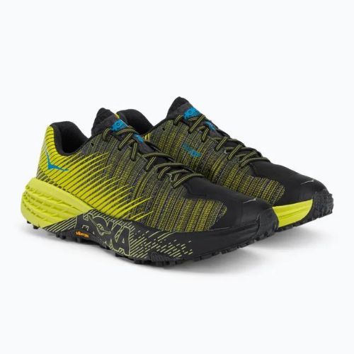Dámská běžecká obuv HOKA Evo Speedgoat black/yellow 1111430-CIB