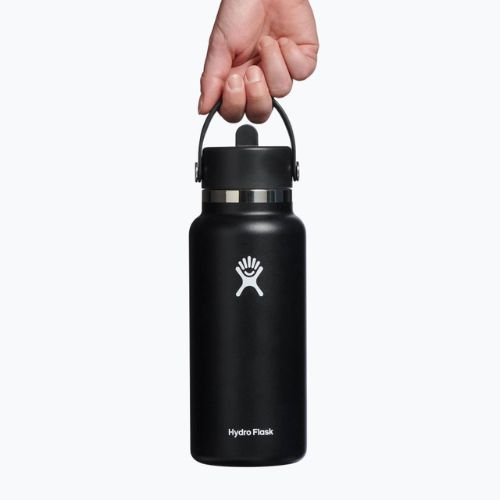 Termo láhev Hydro Flask Wide Flex Straw 945 ml černá W32BFS001