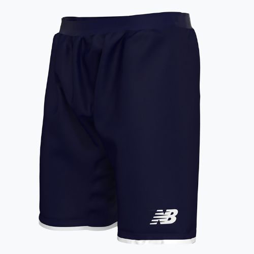 Dětské fotbalové šortky New Balance Match Junior gtmavě modré NBEJS9026