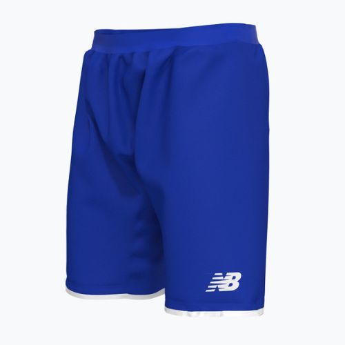 Dětské fotbalové šortky New Balance Match Junior modré NBEJS9026
