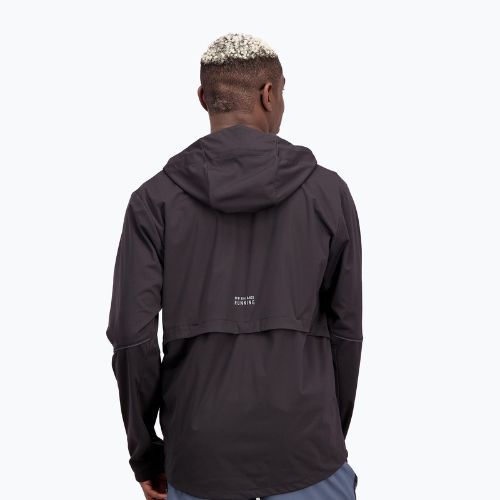 Pánská běžecká bunda New Balance Impact Run Water Defy černá NBMJ21266BK