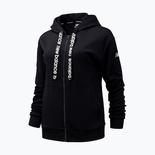 Bluza treningowa damska New Balance Relentless Performance Fleece Full Zip šedá WJ13174