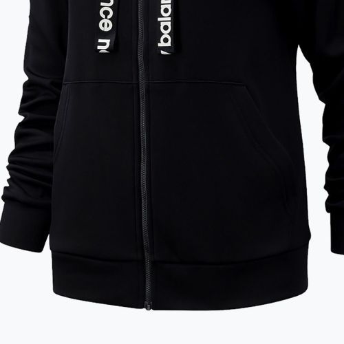 Bluza treningowa damska New Balance Relentless Performance Fleece Full Zip šedá WJ13174