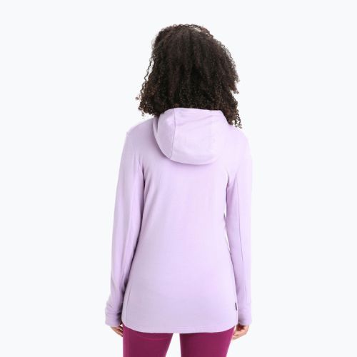 Icebreaker dámská trekingová bunda Quantum III LS Zip Hood purple 0A59JW