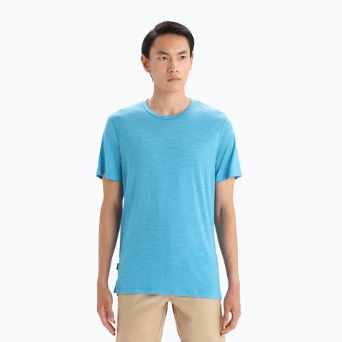 Pánské trekové tričko Icebreaker Sphere II SS modré 0A56C6