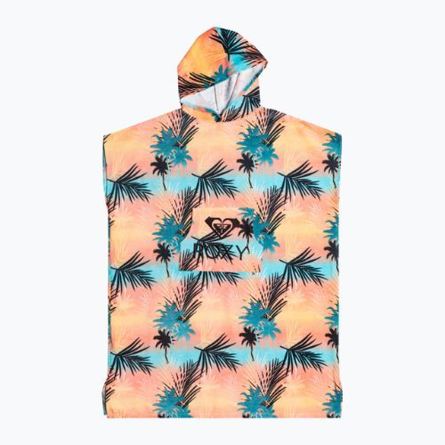 Dámská ponča ROXY Warmy Sunset 2021 bachelor button palm beach