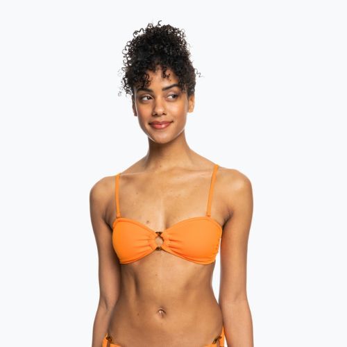 Horní díl plavek ROXY Color Jam Bandeau 2021 tangelo