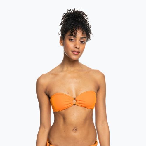 Horní díl plavek ROXY Color Jam Bandeau 2021 tangelo