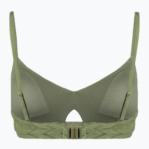 Horní díl plavek ROXY Current Coolness Bralette 2021 loden green