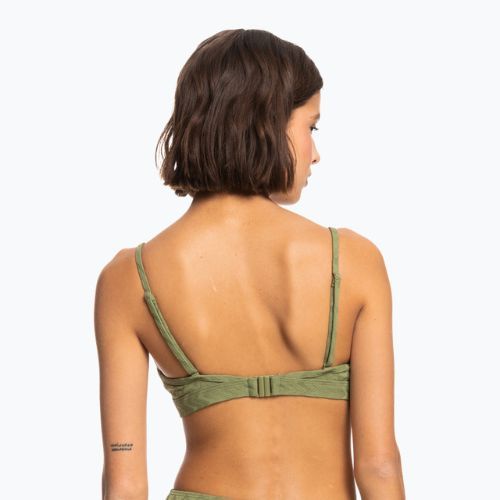 Horní díl plavek ROXY Current Coolness Bralette 2021 loden green