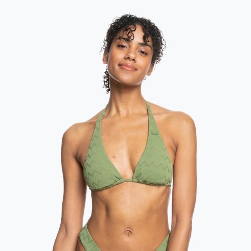 Horní díl plavek ROXY Current Coolness Elongated Triangle 2021 loden green