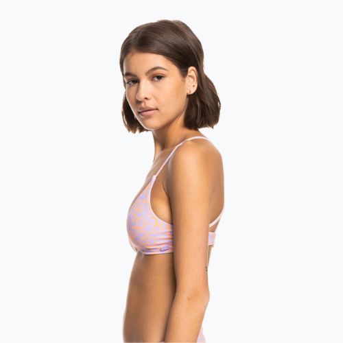 Horní díl plavek ROXY Hawaiian Heat Athletic Triangle 2021 mock orange hawaiianheat
