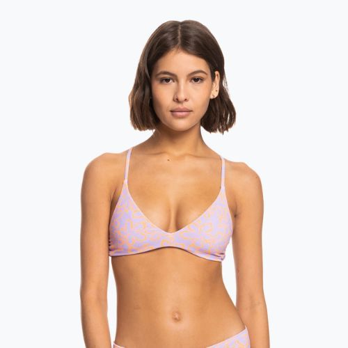 Horní díl plavek ROXY Hawaiian Heat Athletic Triangle 2021 mock orange hawaiianheat