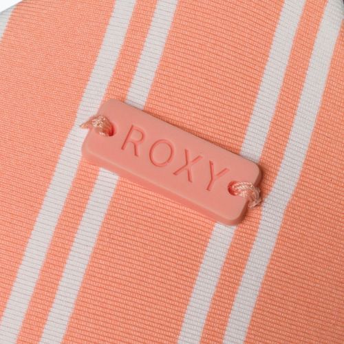 Horní díl plavek ROXY Into The Sun Athletic Triangle 2021 papaya punch novelta stripe h